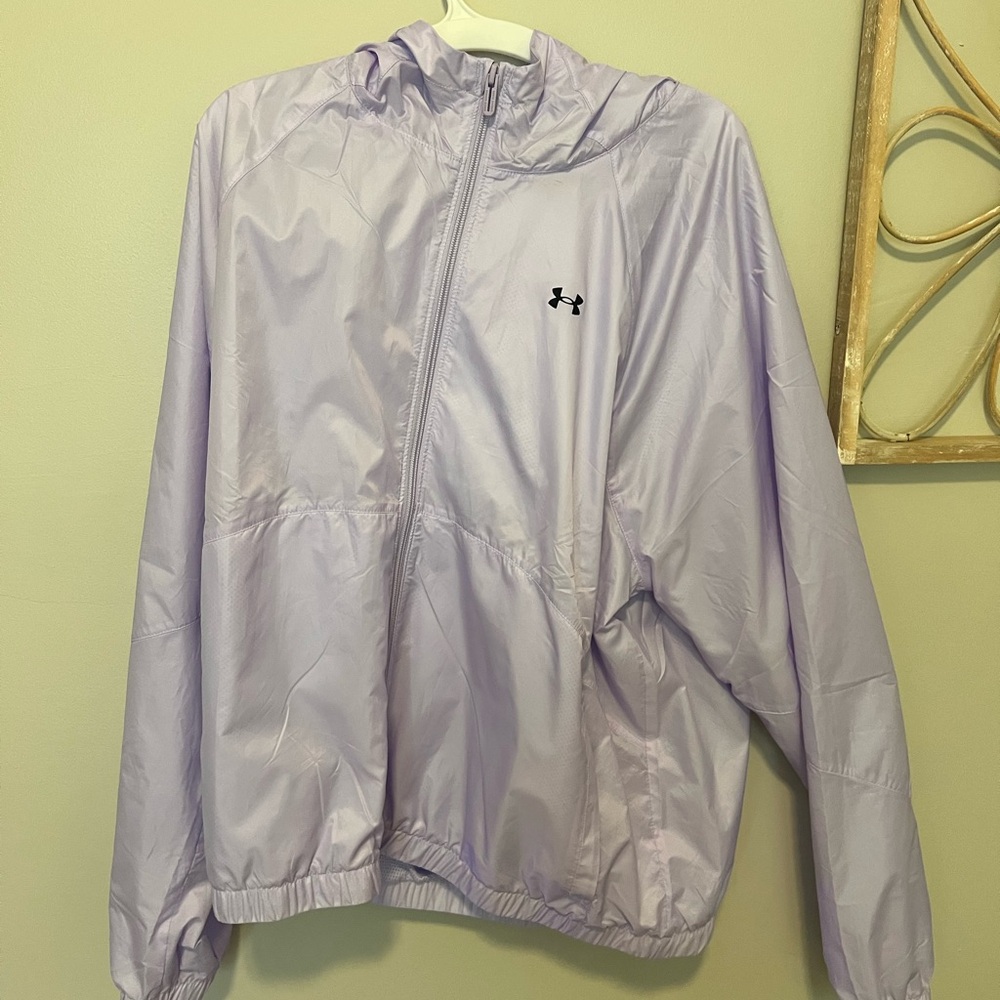 Under Armour Light Purple Rain Jacket